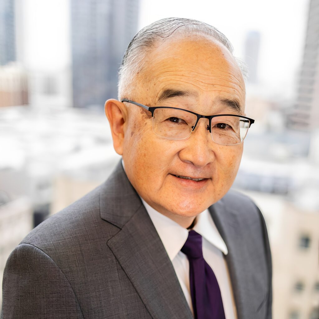Smiling man in formal attire